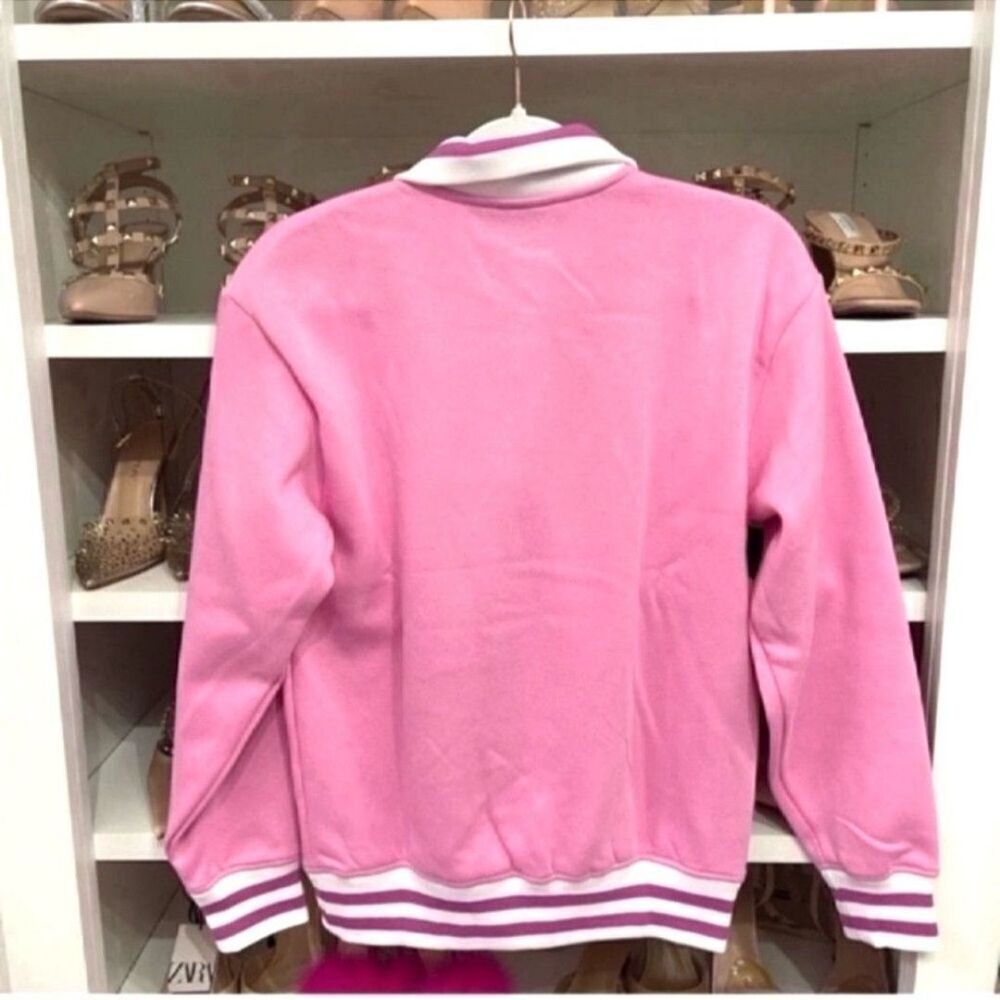 New PINk BARBIE sweater white gift box Size available M/L - Picture 4 of 12